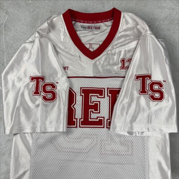 Taylor Swift Red Tour Football Jersey Official 2013 Concert Merch Rare Size - XS - Picture 4 of 8